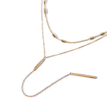 Load image into Gallery viewer, Deux Marina Lariat Layered Trio