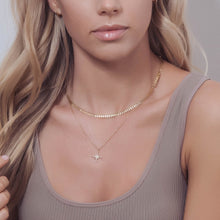 Load image into Gallery viewer, Cleo Starburst Layered Duo Necklace