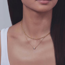 Load image into Gallery viewer, Baguette Necklace