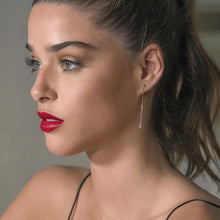 Load image into Gallery viewer, Dainty Crystal Drop Earrings