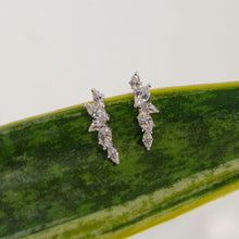 Load image into Gallery viewer, Marquise Ear Climber Earrings