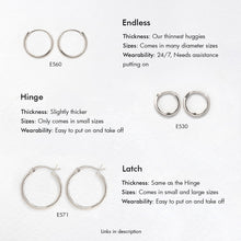 Load image into Gallery viewer, Huggie Hoop Earrings