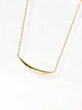 Load image into Gallery viewer, Crescent Bar Necklace