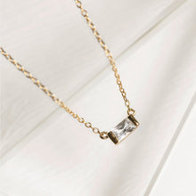 Load image into Gallery viewer, Baguette Necklace