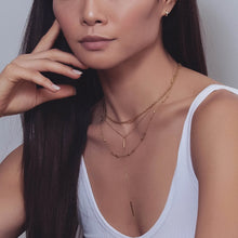 Load image into Gallery viewer, Bar Lariat Necklace
