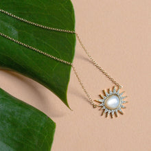 Load image into Gallery viewer, Celeste Opal Ray Pendant
