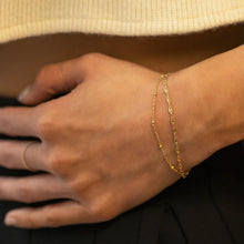 Load image into Gallery viewer, Double Layered Chain Bracelet
