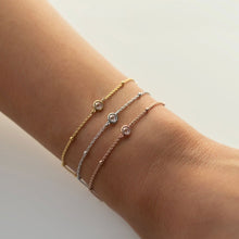 Load image into Gallery viewer, Crystal Bead Chain Bracelet
