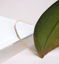 Load image into Gallery viewer, Crystal Bar Cuff Bracelet
