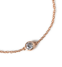 Load image into Gallery viewer, Dainty Solitaire Bracelet
