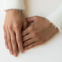 Load image into Gallery viewer, Dainty Chevron Ring
