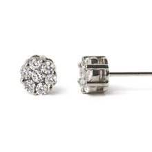 Load image into Gallery viewer, Belle Pavé Dainty Studs

