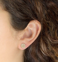 Load image into Gallery viewer, Lola Pavé Stud Earrings
