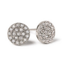 Load image into Gallery viewer, Lola Petite Pavé Stud Earrings

