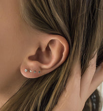 Load image into Gallery viewer, Dakota Tiny Crystal Studs
