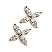 Load image into Gallery viewer, Fleur Stud Earrings
