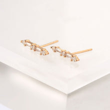 Load image into Gallery viewer, Baguette Bar Studs
