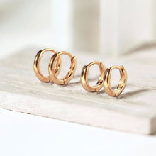 Load image into Gallery viewer, Huggie Hoop Earrings
