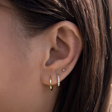 Load image into Gallery viewer, Huggie Hoop Earrings
