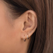 Load image into Gallery viewer, Huggie Hoop Earrings
