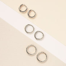 Load image into Gallery viewer, Huggie Hoop Earrings
