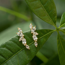 Load image into Gallery viewer, Marquise Ear Climber Earrings
