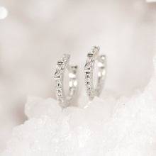 Load image into Gallery viewer, Baguette Huggie Earrings

