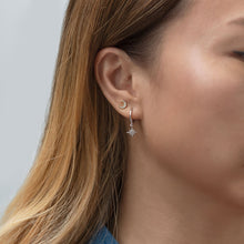 Load image into Gallery viewer, Crescent Moon Pave Studs

