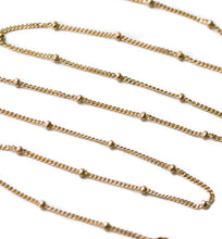 Load image into Gallery viewer, Celine Curb Chain Beaded Choker
