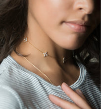 Load image into Gallery viewer, Fleur Crystal Choker
