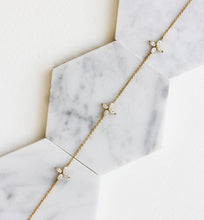 Load image into Gallery viewer, Fleur Crystal Choker
