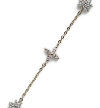 Load image into Gallery viewer, Fleur Pavé Crystal Choker
