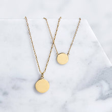 Load image into Gallery viewer, Fancy Disc Necklace
