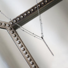 Load image into Gallery viewer, Bar Bead Chain Necklace
