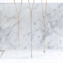 Load image into Gallery viewer, Ella Duo Lariat Necklace

