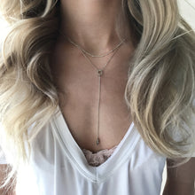 Load image into Gallery viewer, Celine Curb Chain Beaded Choker
