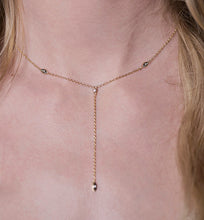 Load image into Gallery viewer, Evil Eye Lariat Necklace
