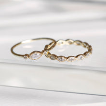 Load image into Gallery viewer, Marquise Crystal Eternity Ring
